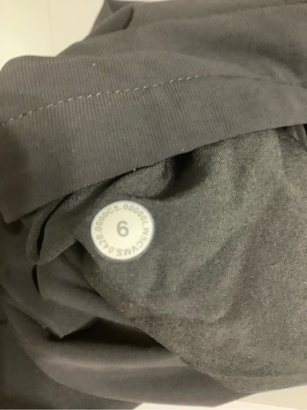 Lululemon Adapted State High-Rise Jogger Onyx Gray Size 6 *EUC